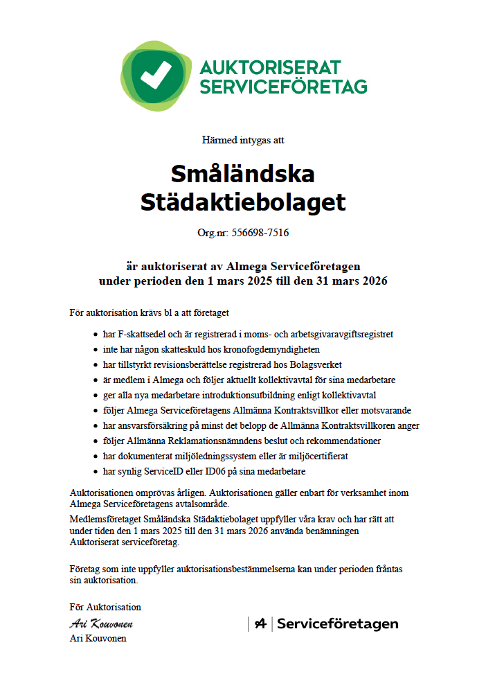 auktorisering.HQ